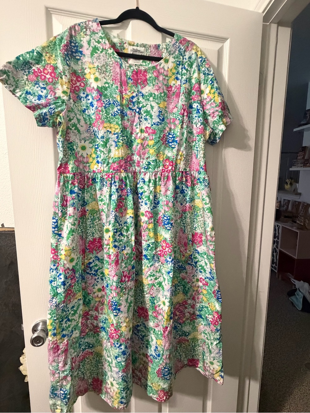 Vermont Country Store floral cotton dress